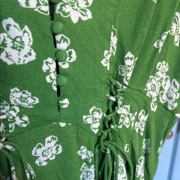 Free People Green Minidress - Picture 6 of 7